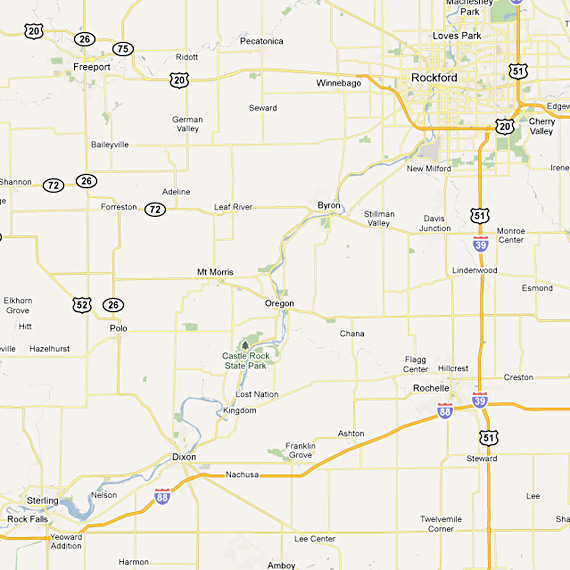 Illinois Service Areas